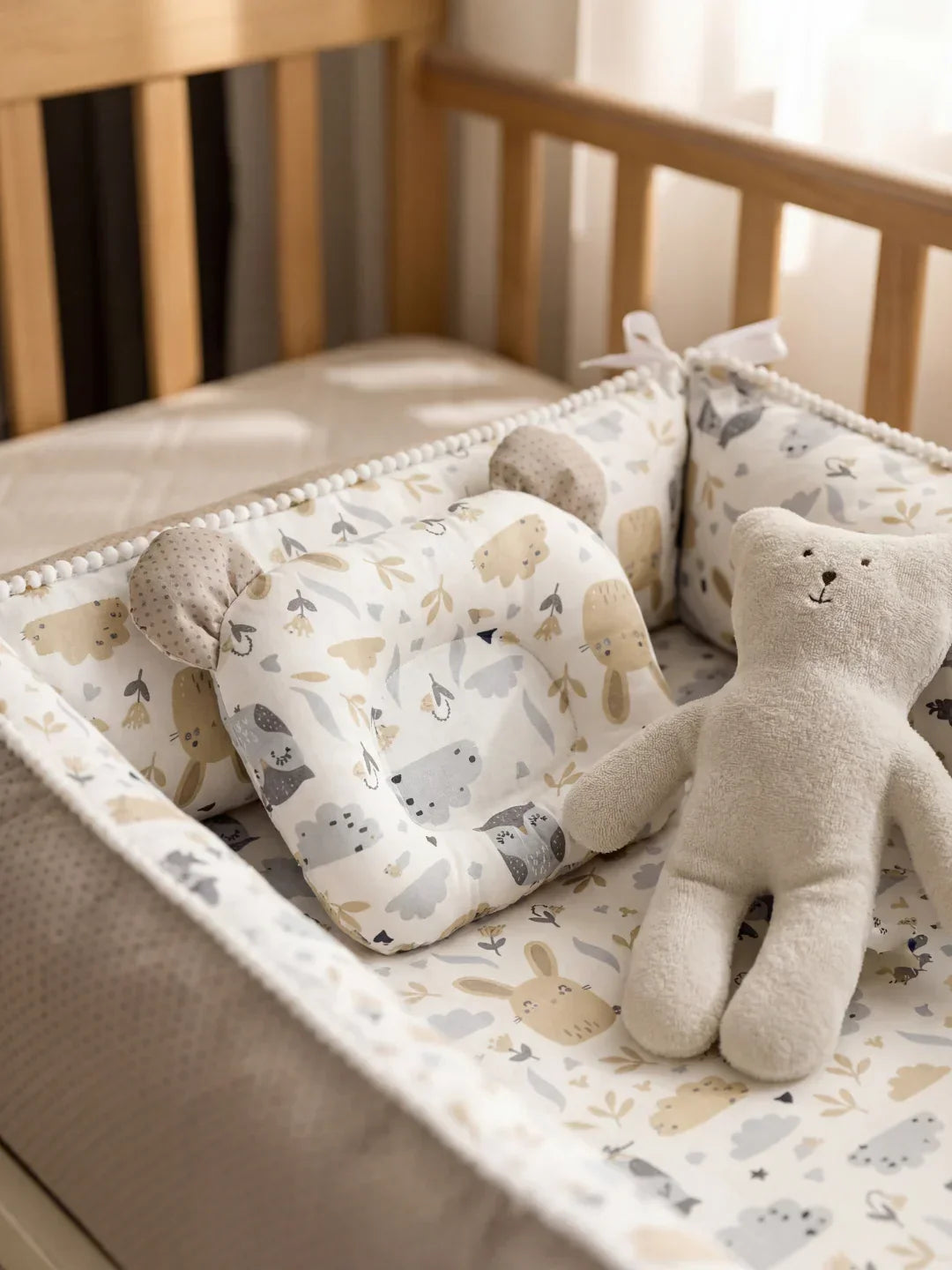 Évinel Cozy Bed Reducer For Baby Crib And Nursery Use