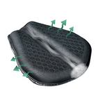 RiderEase Gel Seat Pad For Motorcycles With Shock Absorption And Anti Slip