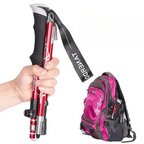 Adjustable Trekking Poles - Foldable Telescopic Pole