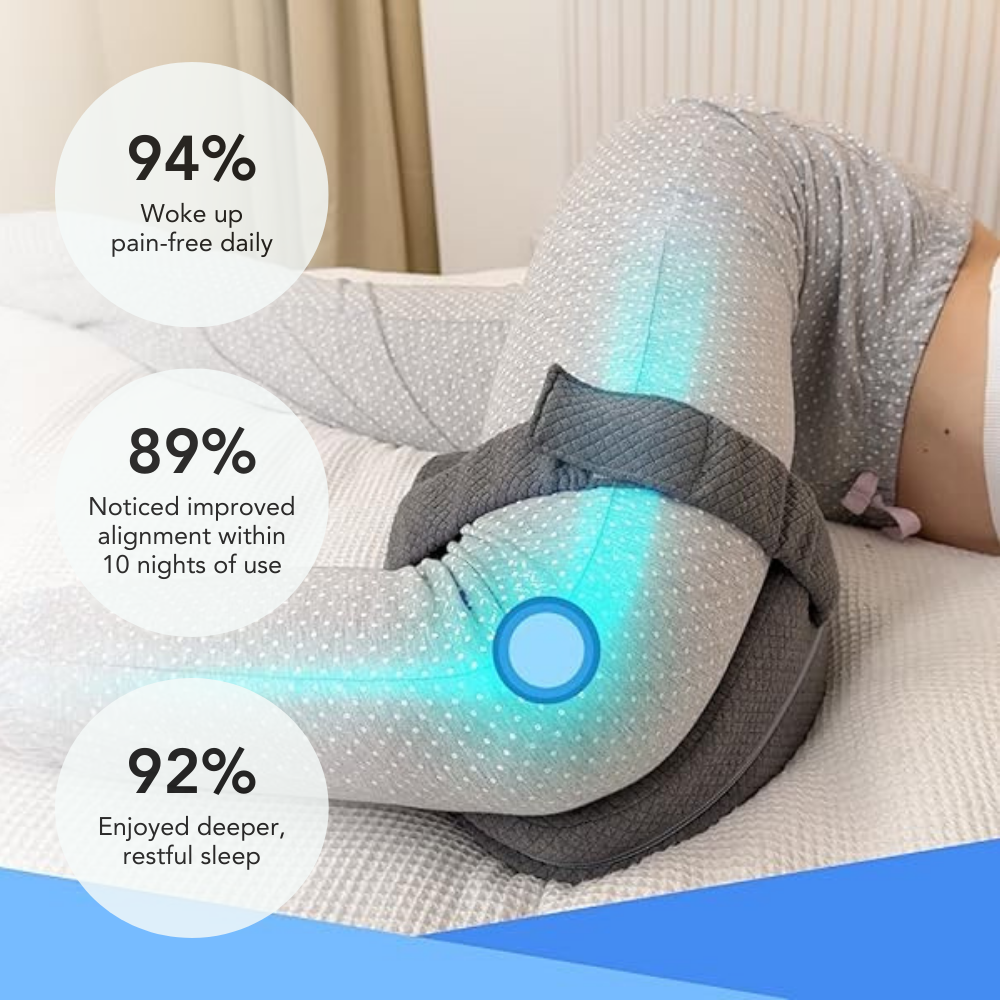 Sciatica Relief Pillow For Side Sleepers Overnight