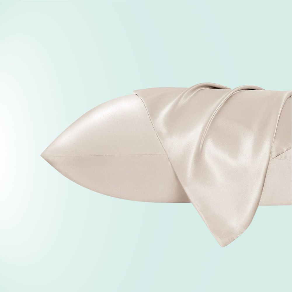 Sarung Bantal Sutera Satin Sesuai untuk Bantal Kontur untuk Penggunaan Malam