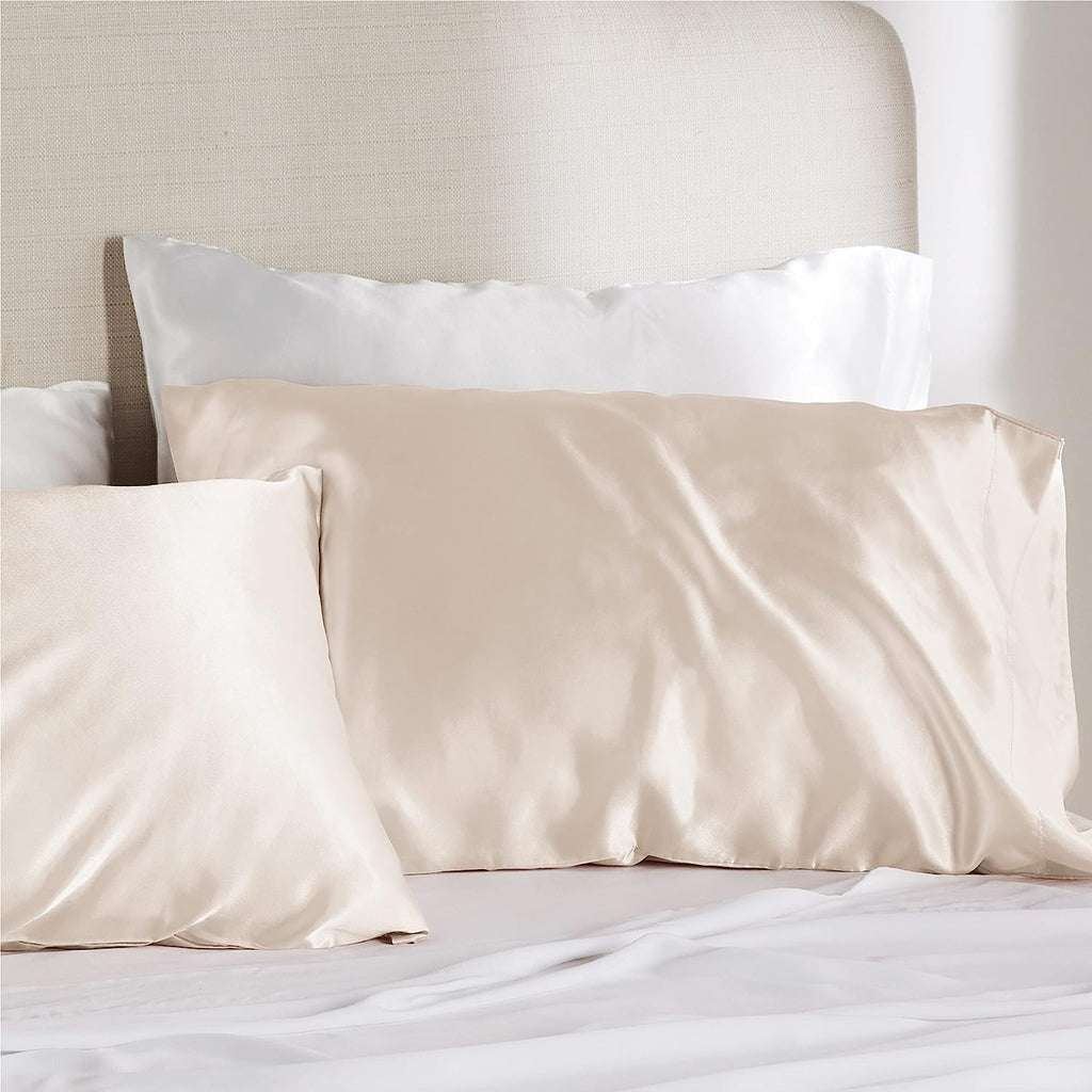 Sarung Bantal Sutera Satin Sesuai untuk Bantal Kontur untuk Penggunaan Malam