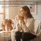 PalmGrace – Adjustable Finger Ring Palm Bracelet with Radiant Crystals
