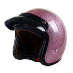 Casco Retro Cruiser Aperto con Comfort Leggero per Piloti