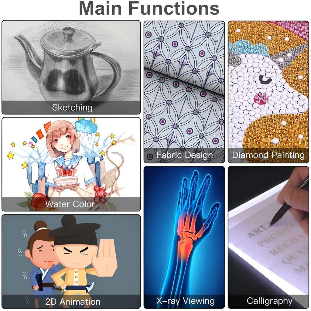 LumiTrace LED lysbord for A3, A4, A5 | Petprovac