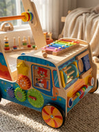 Le P'tit Secouriste Walking Cart Activity Truck for Kids