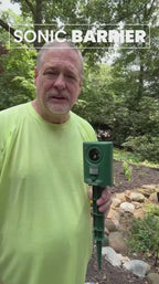Motion-Activated Ultrasonic Cat Deterrent for Gardens, Yards & Outdoor Areas