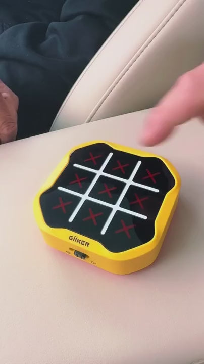 Portable 3-in-1 Electronic Tic-Tac-Toe Game