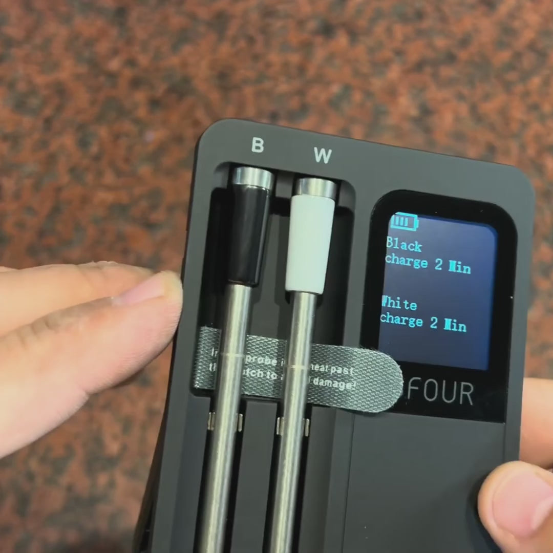 Wireless Smart Meat Thermometer With Bluetooth And Wi-Fi App Monitoring