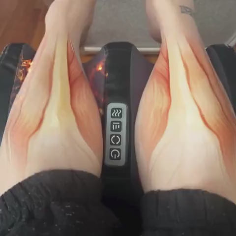 Masajeador CircuRelief Pro Dual para pies y pantorrillas con compresión profunda Shiatsu