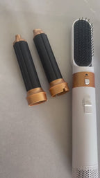 Five-Attachment Hair Dryer Styler For Drying, Smoothing, Curling And Volume