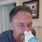 Electric Dual-Action Nasal Rinse & Suction Device for Daily Sinus Cleansing & Clear Breathing