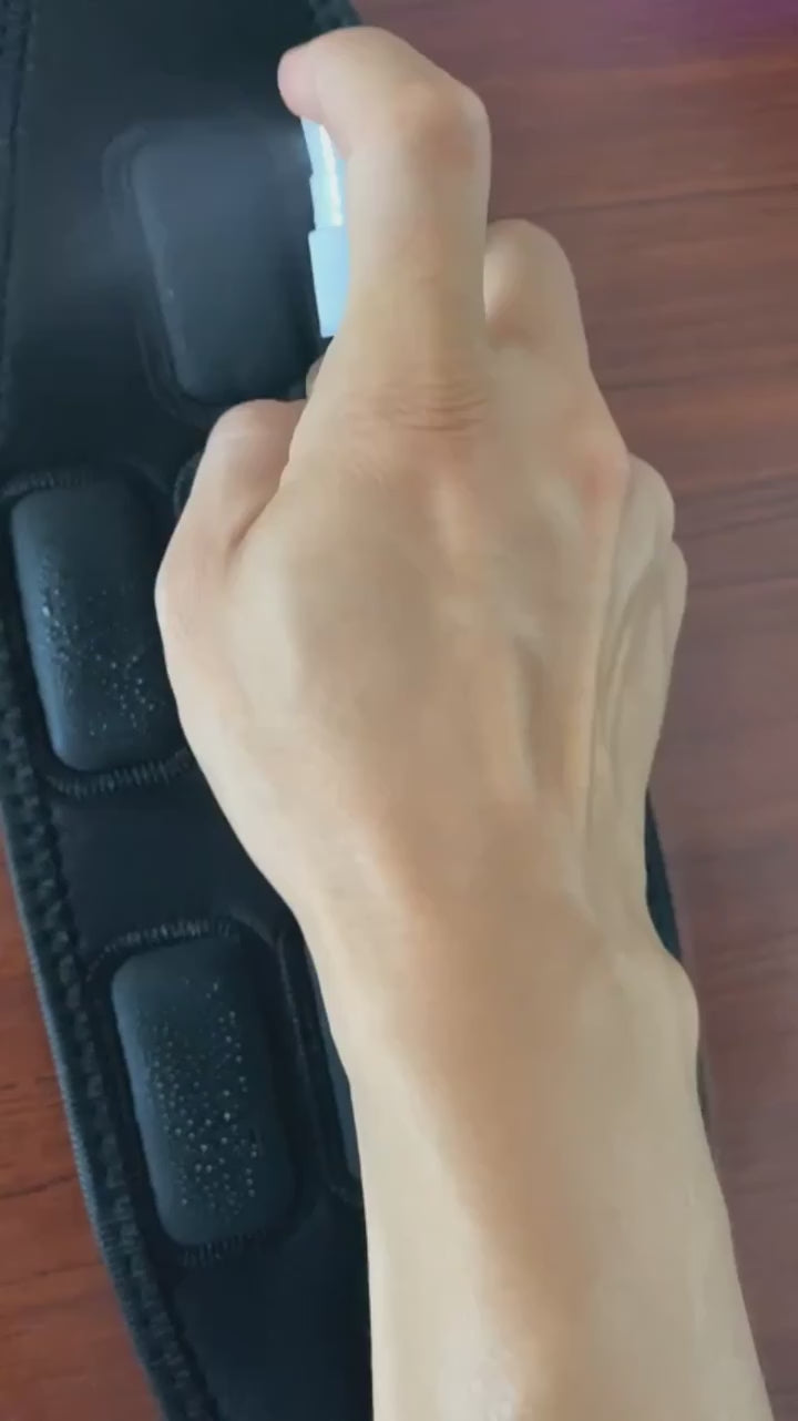 Ceinture de tonification abdominale avec dix modes et trente niveaux d'intensité