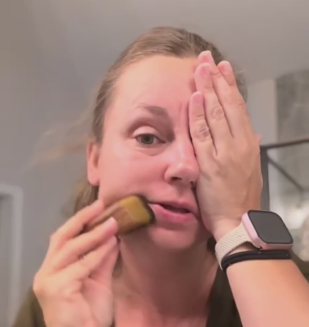 Lymphatic Drainage Face Brush for De-Puffing, Lifting & Facial Contouring