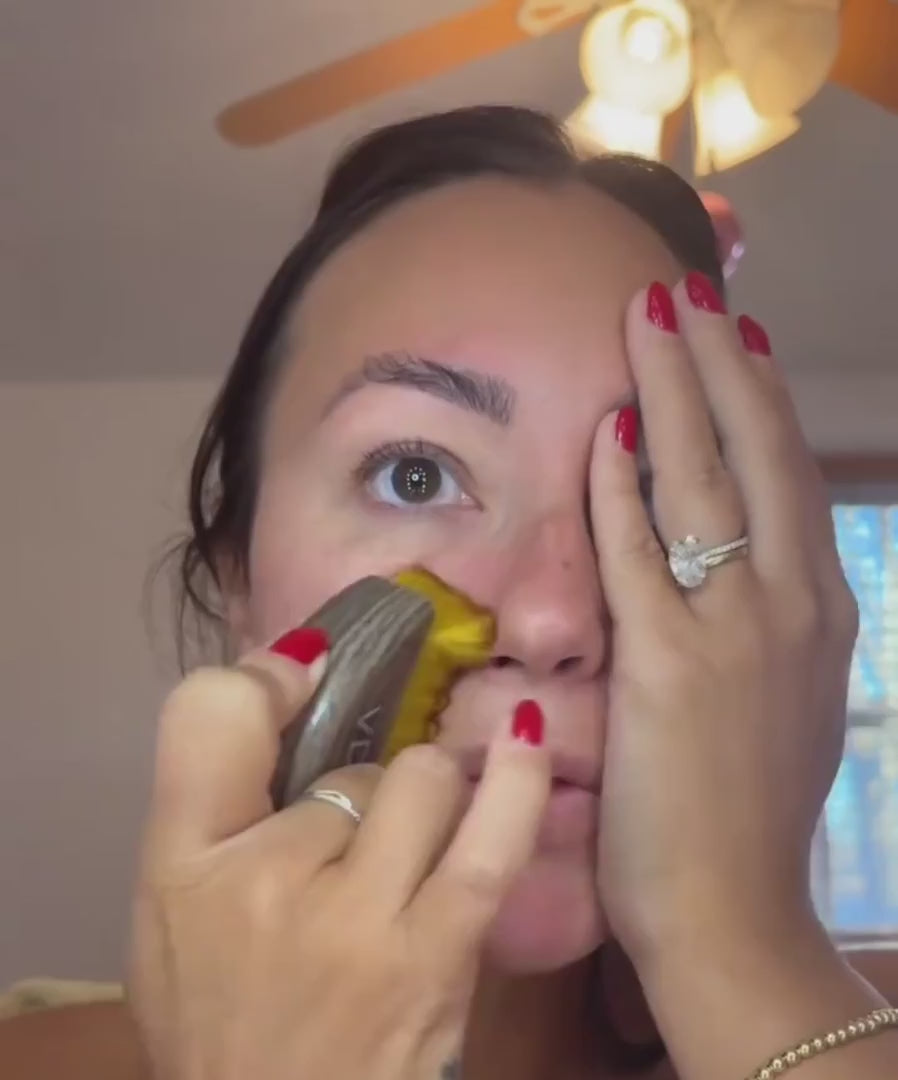 Lymphatic Drainage Face Brush for De-Puffing, Lifting & Facial Contouring