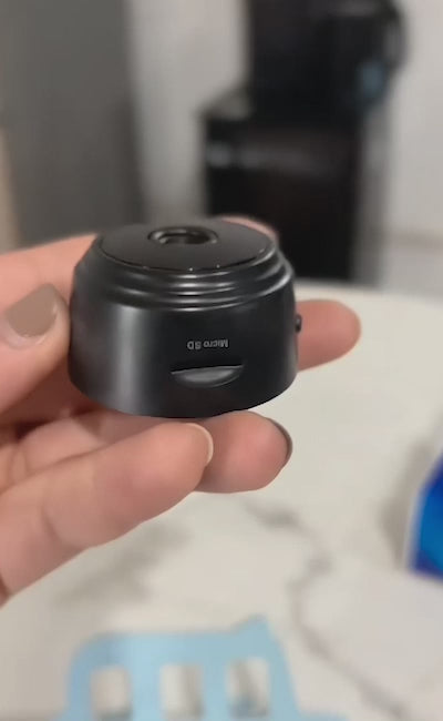 Intelligent HD Mini Security Camera For Around Clock Remote Monitoring And Night Vision