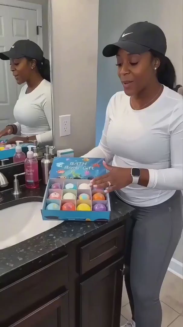 Fizzy Bath Bomb with Surprise Toy Inside for Kids — Certified Safe for Sensitive Skin