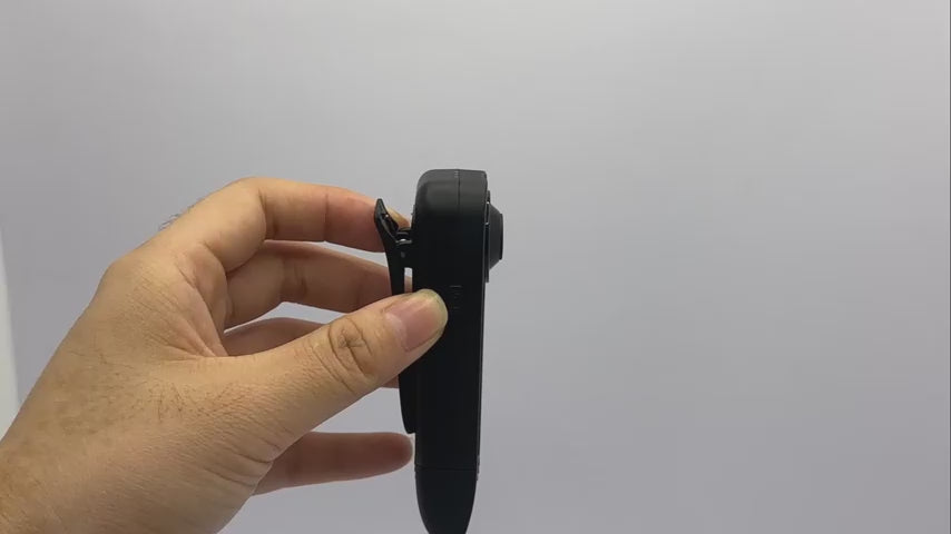 Compact 1080P Body Camera With Night Vision And Motion Detection Clip
