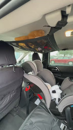 Adjustable Overhead Car Storage Organizer Net