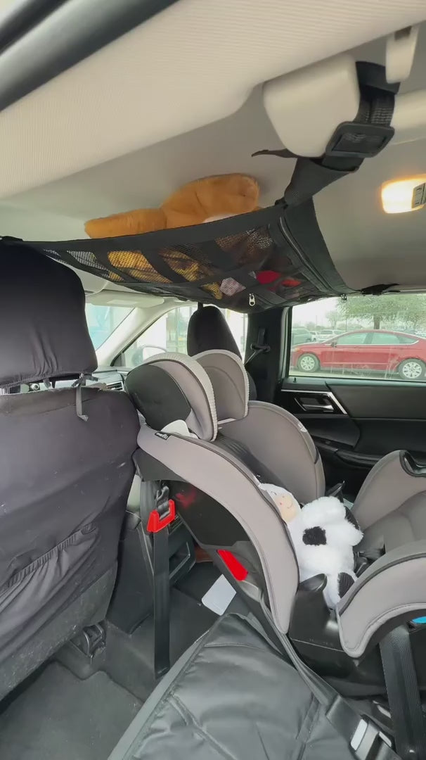 Adjustable Overhead Car Storage Organizer Net