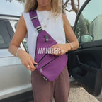 Anti-Theft Travel Bag – Hidden Zippers and Front-Facing Security