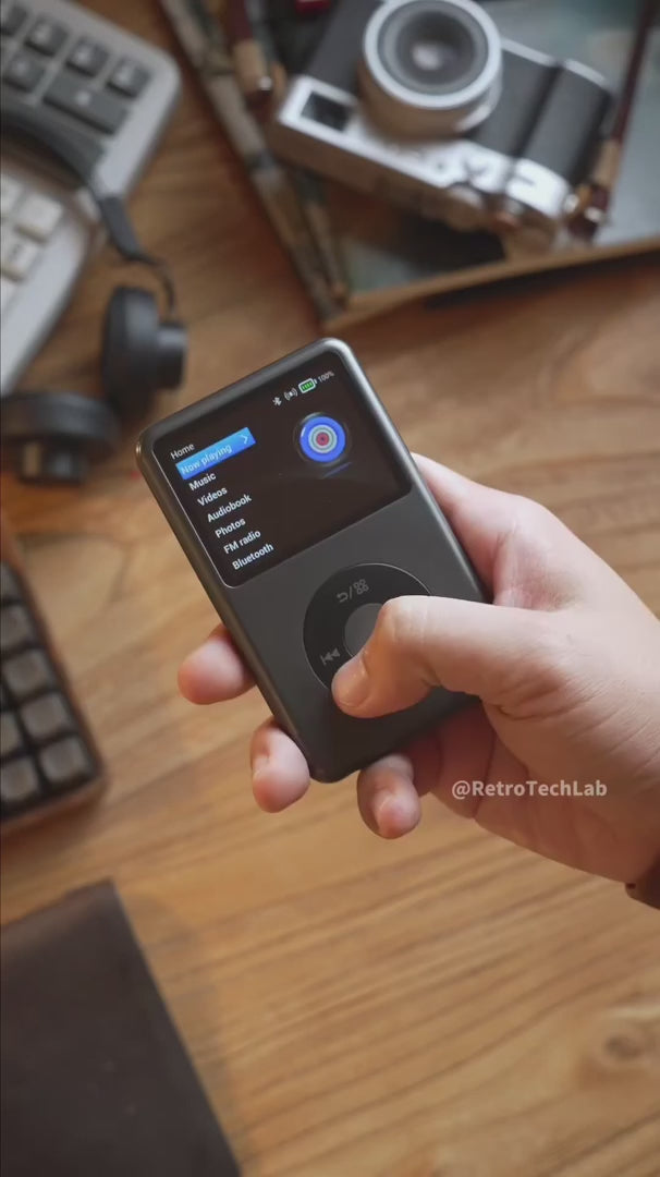 High-Capacity Distraction-Free MP3 Player for Pure Hi-Fi Audio