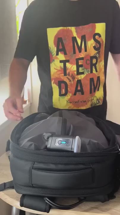 Expandable Vacuum Travel Backpack for Maximum Packing Space