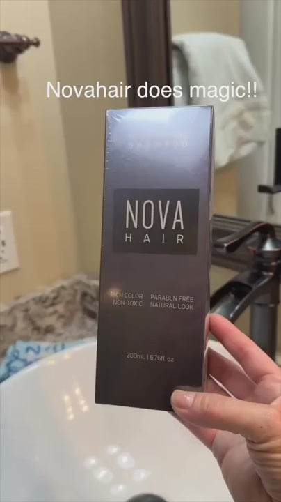 NovaHair Ti Minutters Botanisk Farveshampoo til Hår