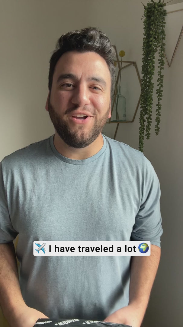 Anti-Theft Travel Bag – Hidden Zippers and Front-Facing Security