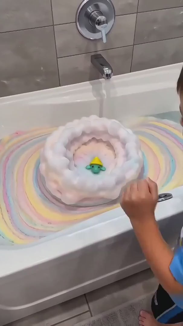 Fizzy Bath Bomb with Surprise Toy Inside for Kids — Certified Safe for Sensitive Skin