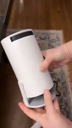 جهاز عرض ذكي | حوّل أي مساحة إلى سينما منزلية | جهاز عرض ذكي صغير محمول مع تطبيقات بث مدمجة