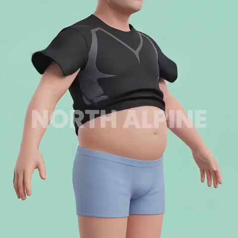 قميص ضغط أيوني للرجال لمظهر أكثر تحديدًا وثقة طوال اليوم