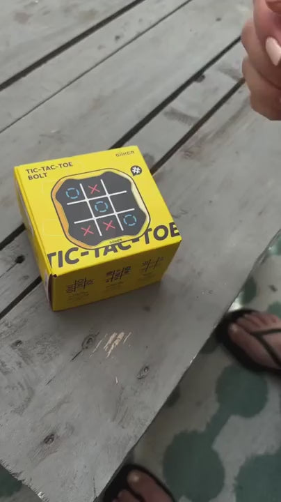 Portable 3-in-1 Electronic Tic-Tac-Toe Game