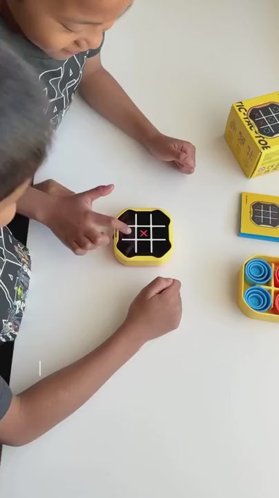 Portable 3-in-1 Electronic Tic-Tac-Toe Game