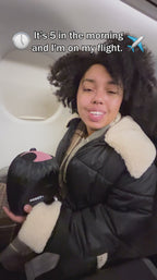 Memory Foam Travel Neck Pillow for Long Flights, Road Trips and Everyday Commutes