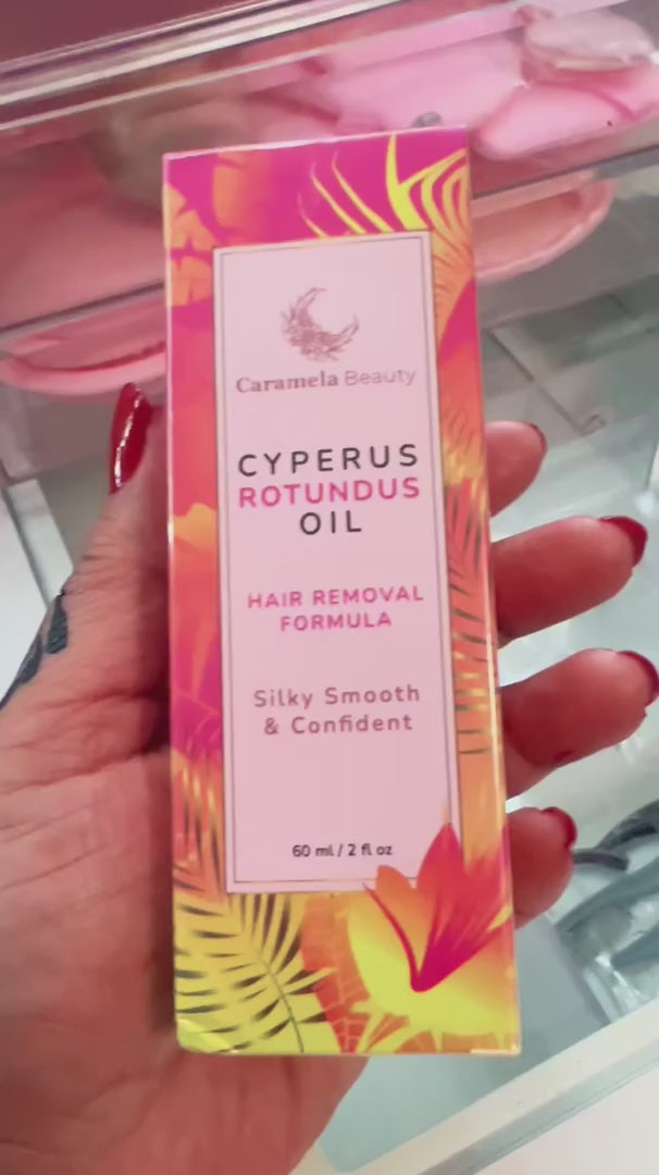 Cyperus Rotundus olie naturlig hårfjerningsformel 60 ml