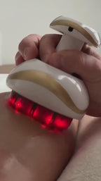 Four-In-One Body Wellness Device With Red Light, Cupping And Stimulation