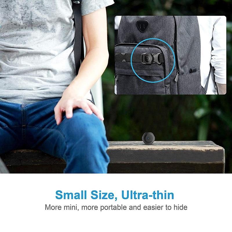 Kamera Keselamatan Mini WiFi Nexara 1080P HD Penglihatan Malam 30 Kaki Audio Dua Hala