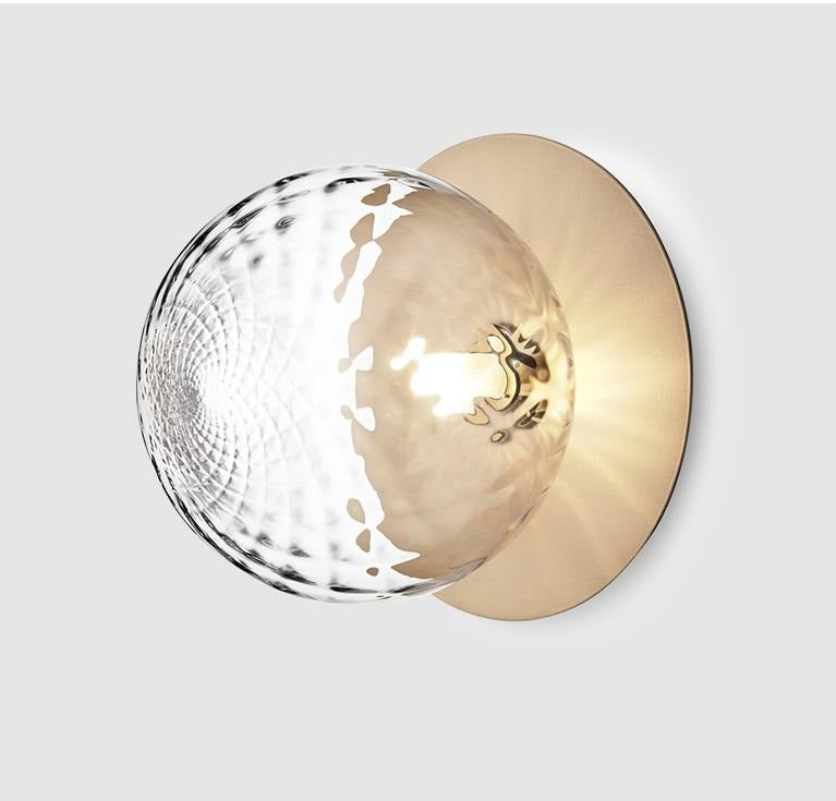 Globe taklampe med metallplate | Petprovac