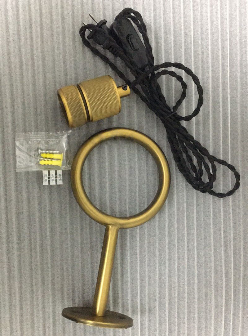 Harrow Vintage Industrial Plug-In Wall Sconce | Petprovac