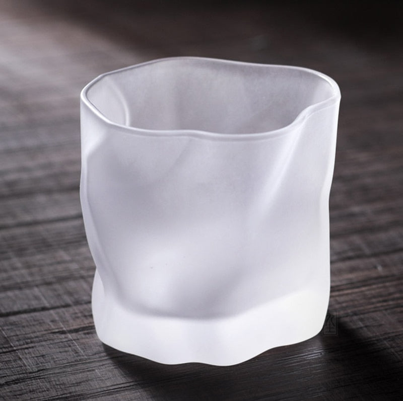Distorted Texture Whisky Glass Set