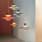 Mehrfarbige geschichtete Hängelampe | Petprovac