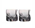 Distorted Texture Whisky Glass Set