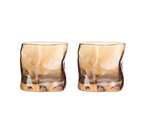 Distorted Texture Whisky Glass Set