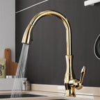 Rubinetto da cucina estensibile Anton con ugello flessibile