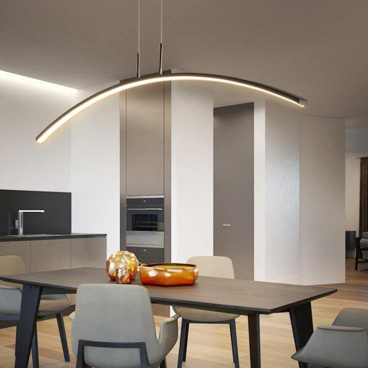 Scandinavian Arc Hanging Chandelier | Petprovac