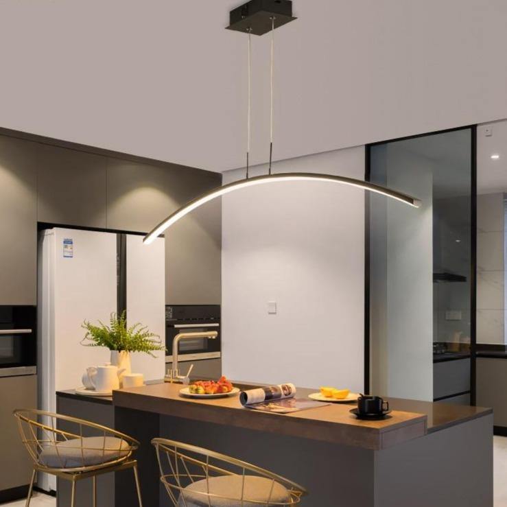 Scandinavian Arc Hanging Chandelier | Petprovac