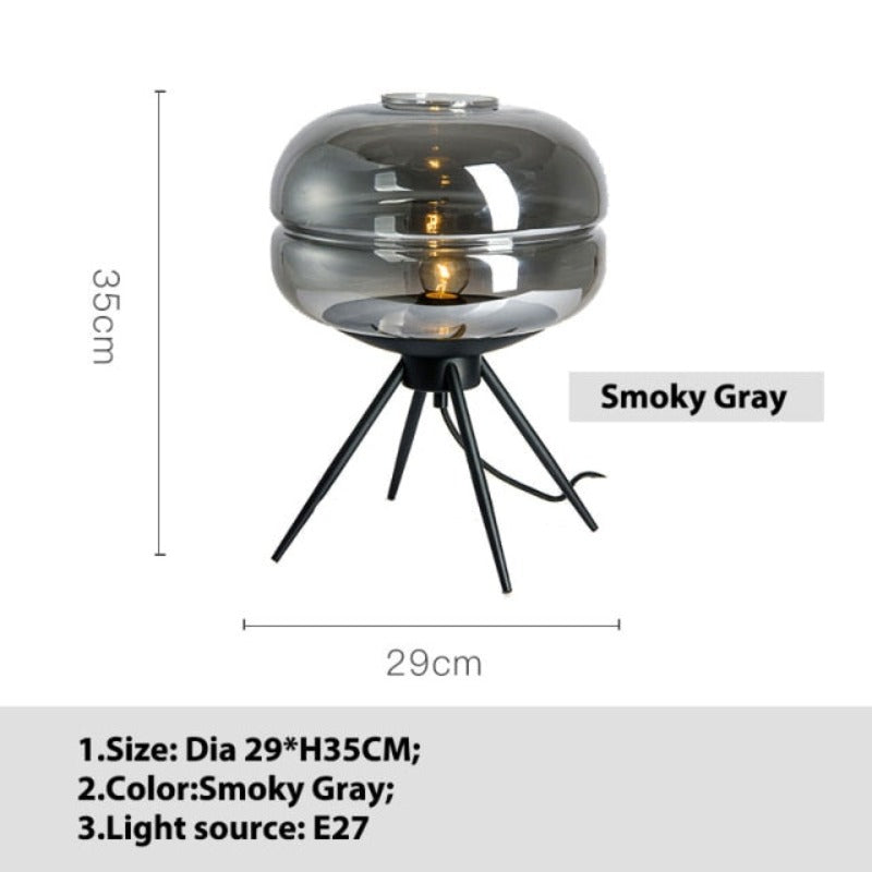 Calen | Glass Dome Table Lamp | Petprovac