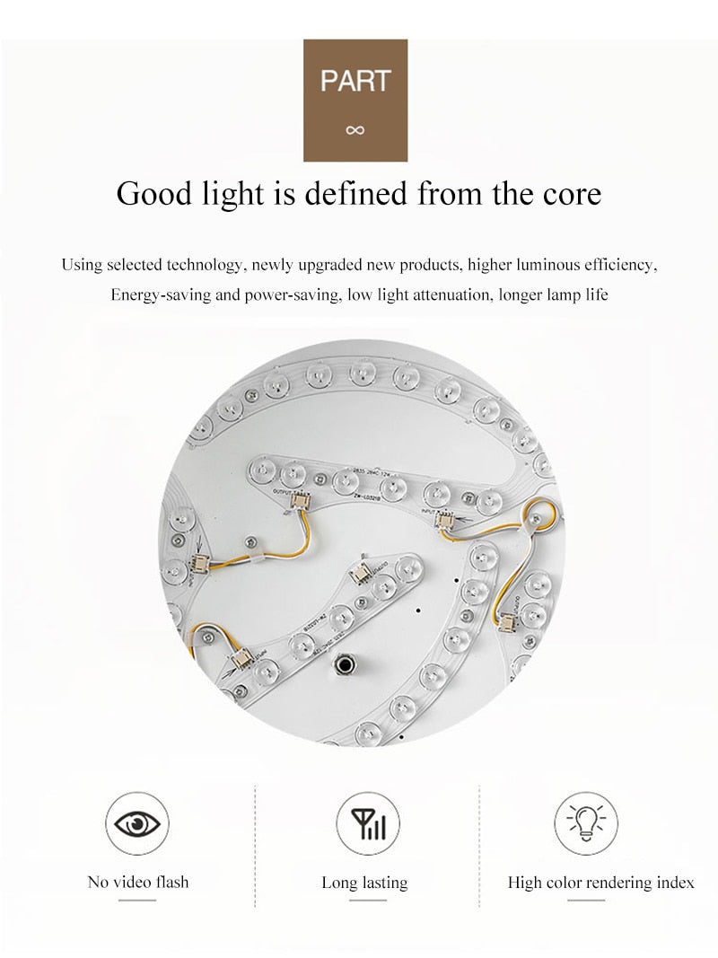 Luz de Techo Zentra TriLight Tricolor para Montaje Empotrado