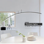 Scandinavian Arc Hanging Chandelier | Petprovac